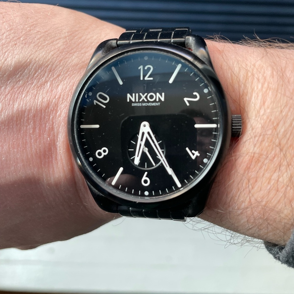 Nixon “C45 Ss” Stainless Steel Watch View 3
